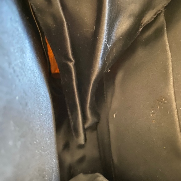 Vintage HL Harry Levine Gold Lamé Evening Handbag & Attached Coin Purse - Picture 8 of 16